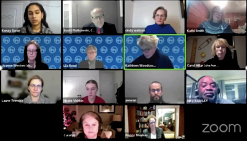 Carolyn Burjoski ejected from District School Board virtual meeting for expressing concerns over content in some board-approved school library books