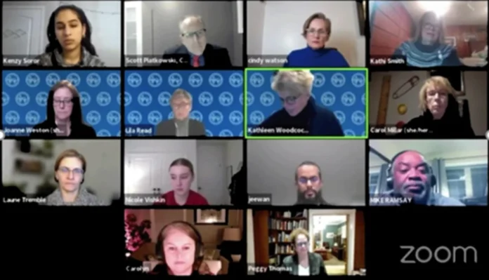 Carolyn Burjoski ejected fromDistrict School Board virtual meeting for expressing concerns over content in some books Carolyn Burjoski ejected fromDistrict School Board virtual meeting for expressing concerns over content in some board-approved school library books