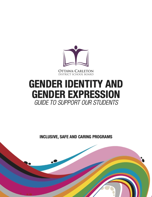 OCDSB Gender Identity and Gender Expression Guide 2016