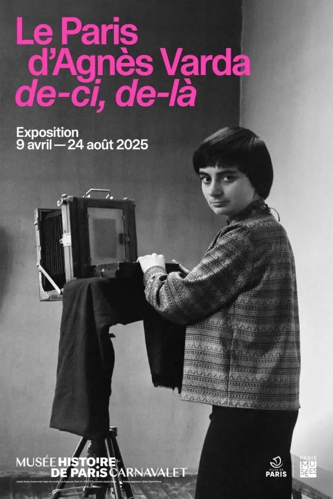 Personal Struggles, Agnès Varda and the Tragedy in Minneapolis - Self portrait of Agnès Varda, in her studio, 1956. Promotional poster, Musée Carnavalet – Histoire de Paris.