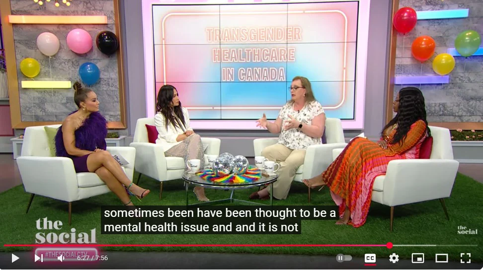 Shocking BC gender surgeries - Robyn Hodgson on CTV The Social - gender affirming care gender affirming surgeries in Canada