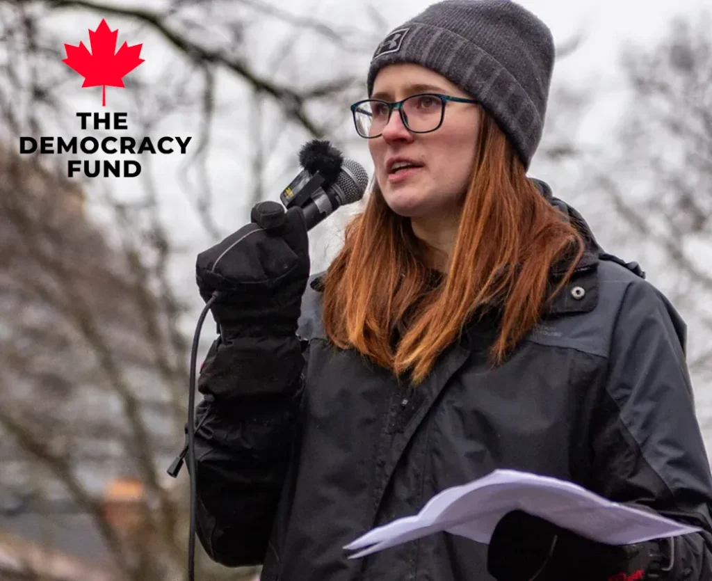 TRT World's Gender Wars in Canada: Chanel Pfahl thanks The Democracy Fund