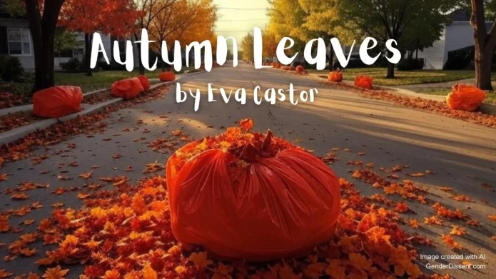 autumn leaves eva castor amanda detransition gender transition story title image