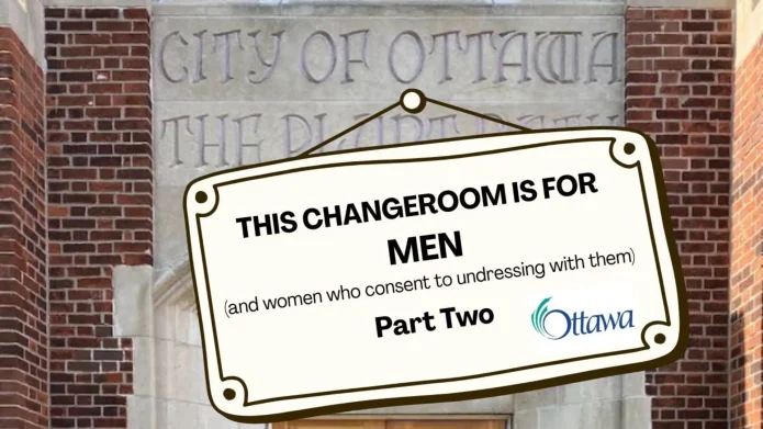 this change room is for men and women who consent to undressing with them part 2 - gender self-identification change rooms canada